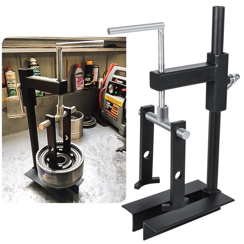 Danti T-0158 Clutch Drum Spring Compressor Transmission Tool Heavy Duty Steel Bench Mount - Image 1